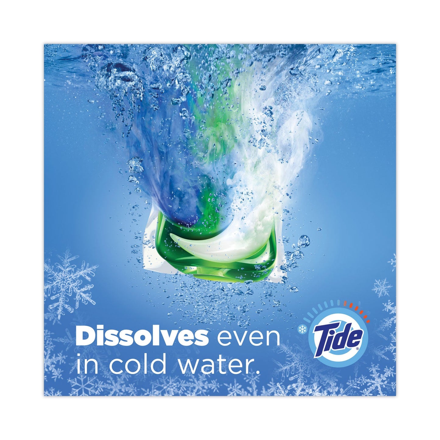 Tide Pods, Spring Meadow, 81 Pods/Tub, 4 Tubs/Carton