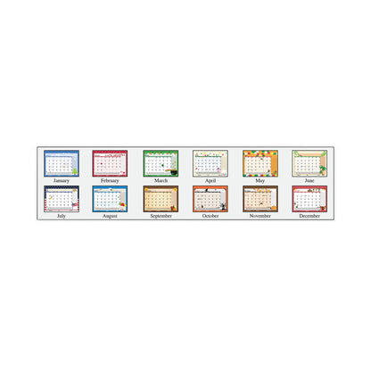 House of Doolittle Recycled Desk Pad Calendar, Earthscapes Seasonal Artwork, 22 x 17, Black Binding/Corners,12-Month (Jan to Dec): 2023