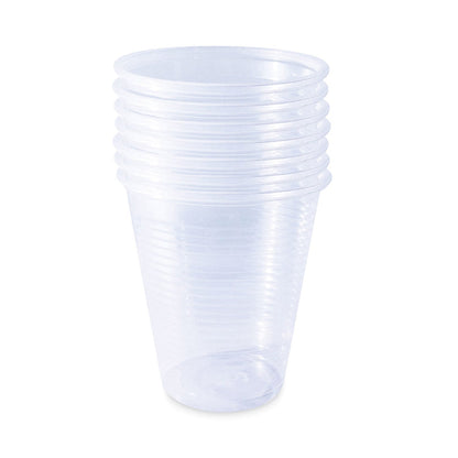SupplyCaddy PET Cold Cups, 12 oz, Clear, 1,000/Carton