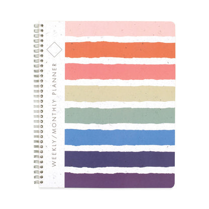 Cambridge GreenPath Weekly/Monthly Planner, GreenPath Artwork, 11 x 8.5, White/Green Cover,12 Month (Jan to Jan): 2023