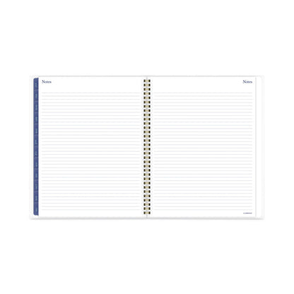 Cambridge Precious Weekly/Monthly Planner, Precious Floral Artwork, 11 x 8.5, Blue/Green/Pink Cover, 12-Month (Jan to Dec): 2023