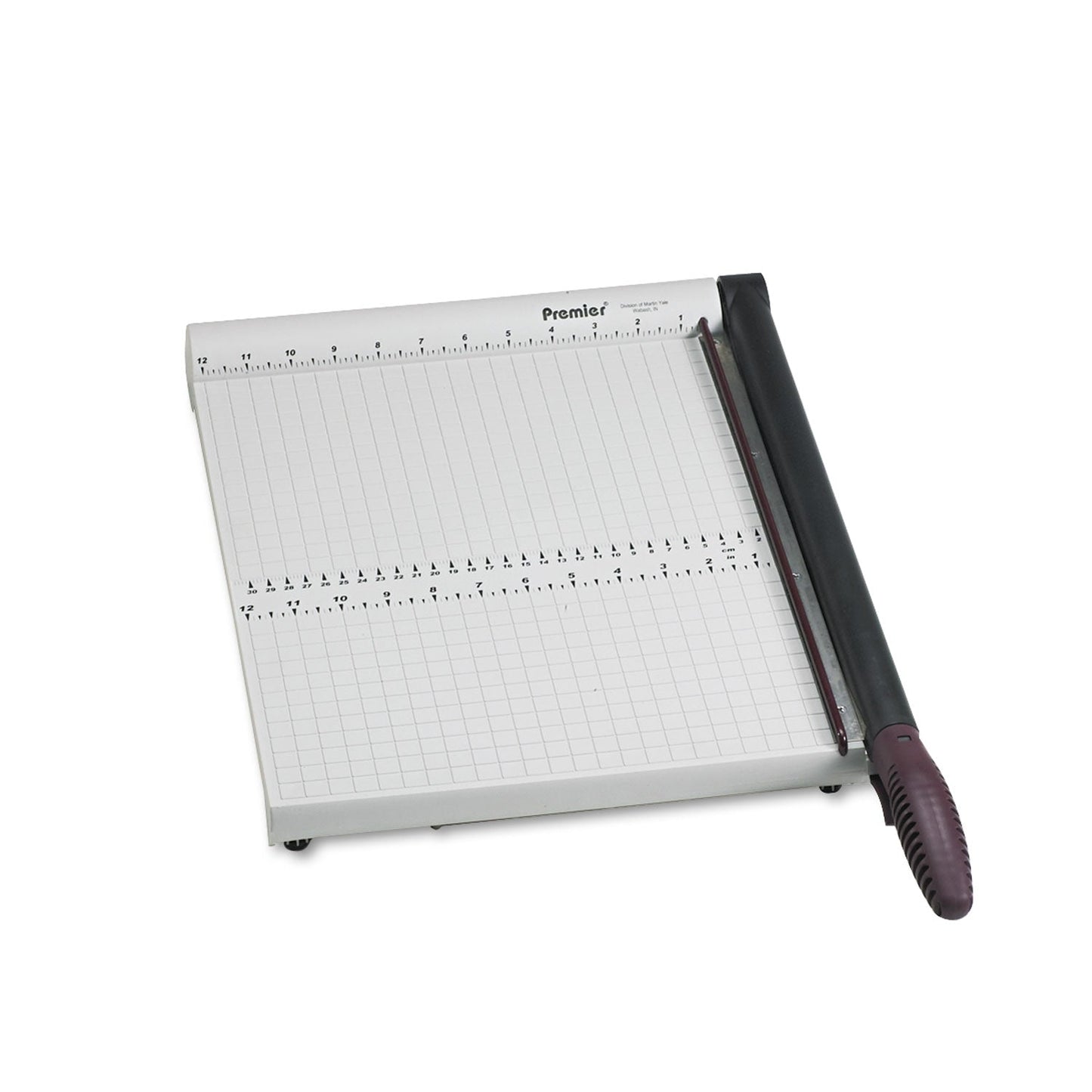 Premier PolyBoard Paper Trimmer, 10 Sheets, 15" Cut Length, Plastic Base, 12.25 x 17.25