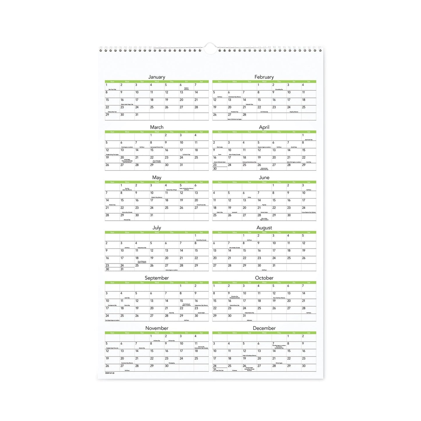 AT-A-GLANCE Puppies Monthly Wall Calendar, Puppies Photography, 15.5 x 22.75, White/Multicolor Sheets, 12-Month (Jan to Dec): 2023