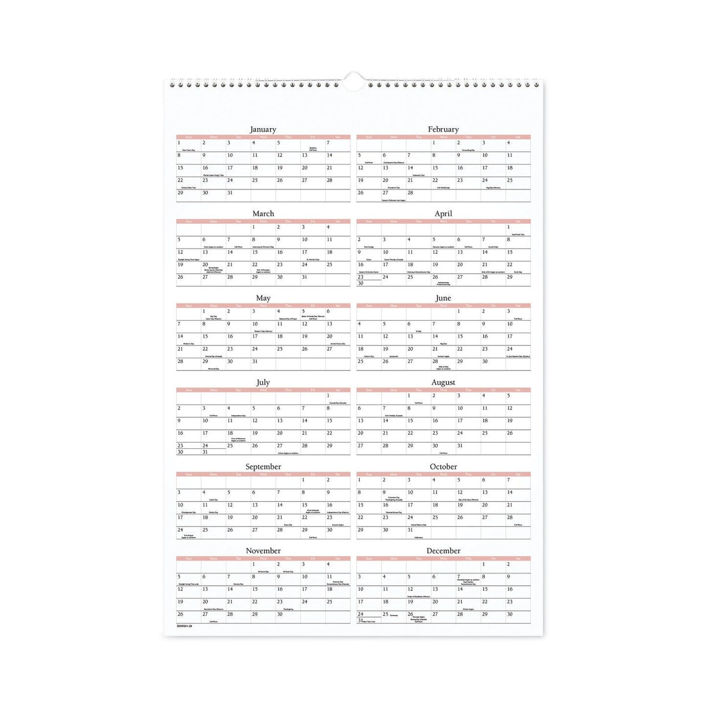 AT-A-GLANCE Scenic Monthly Wall Calendar, Scenic Landscape Photography, 15.5 x 22.75, White/Multicolor Sheets, 12-Month (Jan-Dec): 2023