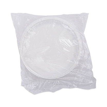 Eco-Products Renewable and Compostable Sugarcane Plates Convenience Pack, 6" dia, Natural White, 50/Pack