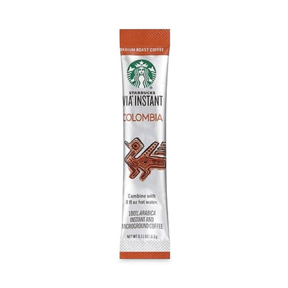 Starbucks VIA Ready Brew Coffee, 0.11 oz, Columbia, 200/Carton