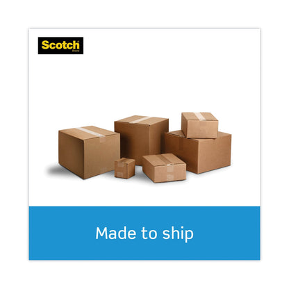 Scotch 3850 Heavy-Duty Packaging Tape with Dispenser, 1.5" Core, 1.88" x 66.66 ft, Clear
