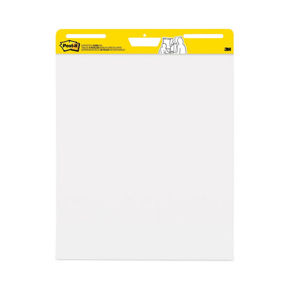 Post-it Vertical-Orientation Self-Stick Easel Pads, Unruled, 25 x 30, White, 30 Sheets, 2/Carton
