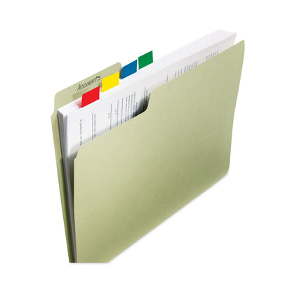 Post-it Marking Page Flags in Dispensers, Blue, 50 Flags/Dispenser, 12 Dispensers/Pack