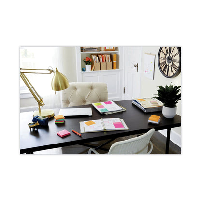 Post-it Original Pads in Poptimistic Collection Colors, 3" x 3", 100 Sheets/Pad, 5 Pads/Pack