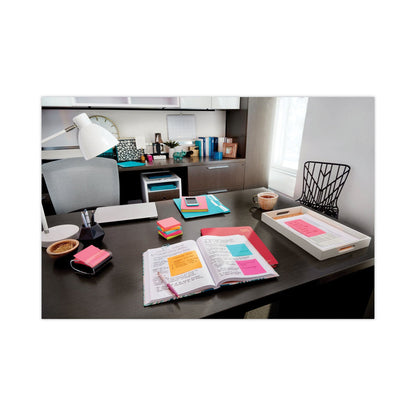 Post-it Original Pads in Poptimistic Collection Colors, 3" x 3", 100 Sheets/Pad, 5 Pads/Pack