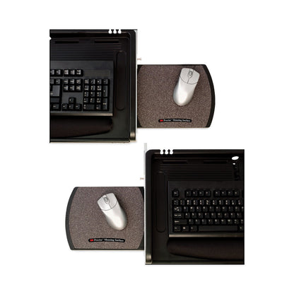 3M Under Desk Keyboard Drawer, 23w x 14d, Black