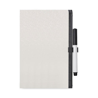 MasterVision Magnetic Dry Erase Board, 11 x 14, Black Plastic Frame
