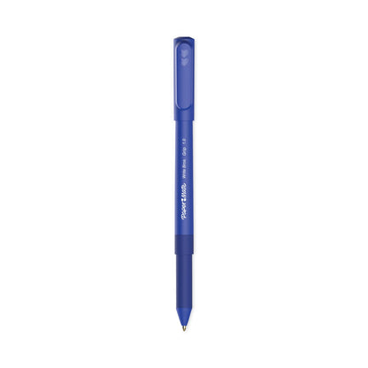 Paper Mate Write Bros. Grip Ballpoint Pen, Stick, Medium 1 mm, Blue Ink, Blue Barrel, 36/Pack