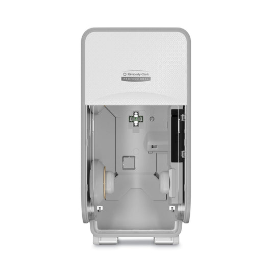 Kimberly-Clark Professional* ICON Coreless Standard Roll Toilet Paper Dispenser, 7.18 x 13.37 x 7.06, White Mosaic