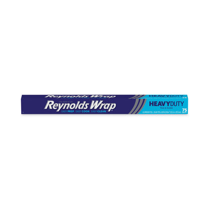 Reynolds Wrap Heavy Duty Aluminum Foil Roll, 18" x 75 ft, Silver