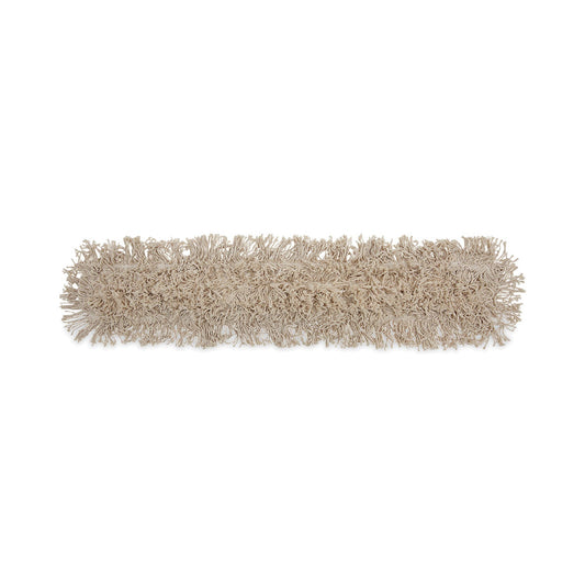 Boardwalk Mop Head, Dust, Cotton, 36 x 3, White