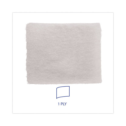 Boardwalk TrapEze Disposable Dusting Sheets, 5" x 125 ft, White, 250 Sheets/Roll, 2 Rolls/Carton