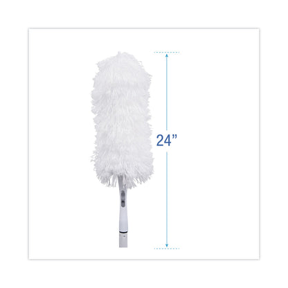 Boardwalk MicroFeather Duster, Microfiber Feathers, Washable, 23", White