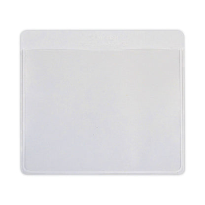 C-Line Self-Adhesive Labeling Pockets, Top Load, 3.75 x 3, Clear, 25/Pack