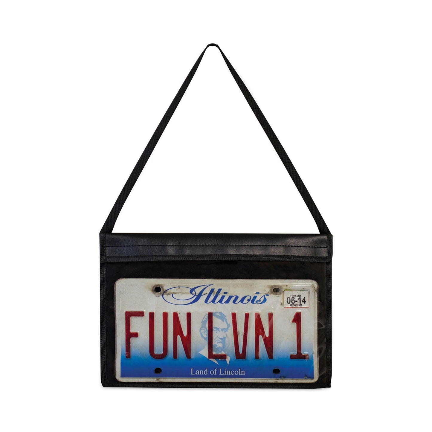 C-Line 1-Pocket Shop Ticket Holder w/Strap and Black Stitching, 75-Sheet, 9 x 12