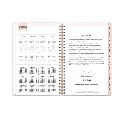 Blue Sky Day Designer Coming Up Roses Create-Your-Own Cover Weekly/Monthly Planner, 8 x 5, 12-Month (Jan to Dec): 2023