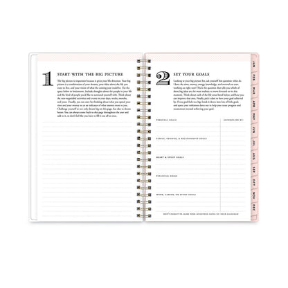 Blue Sky Day Designer Coming Up Roses Create-Your-Own Cover Weekly/Monthly Planner, 8 x 5, 12-Month (Jan to Dec): 2023