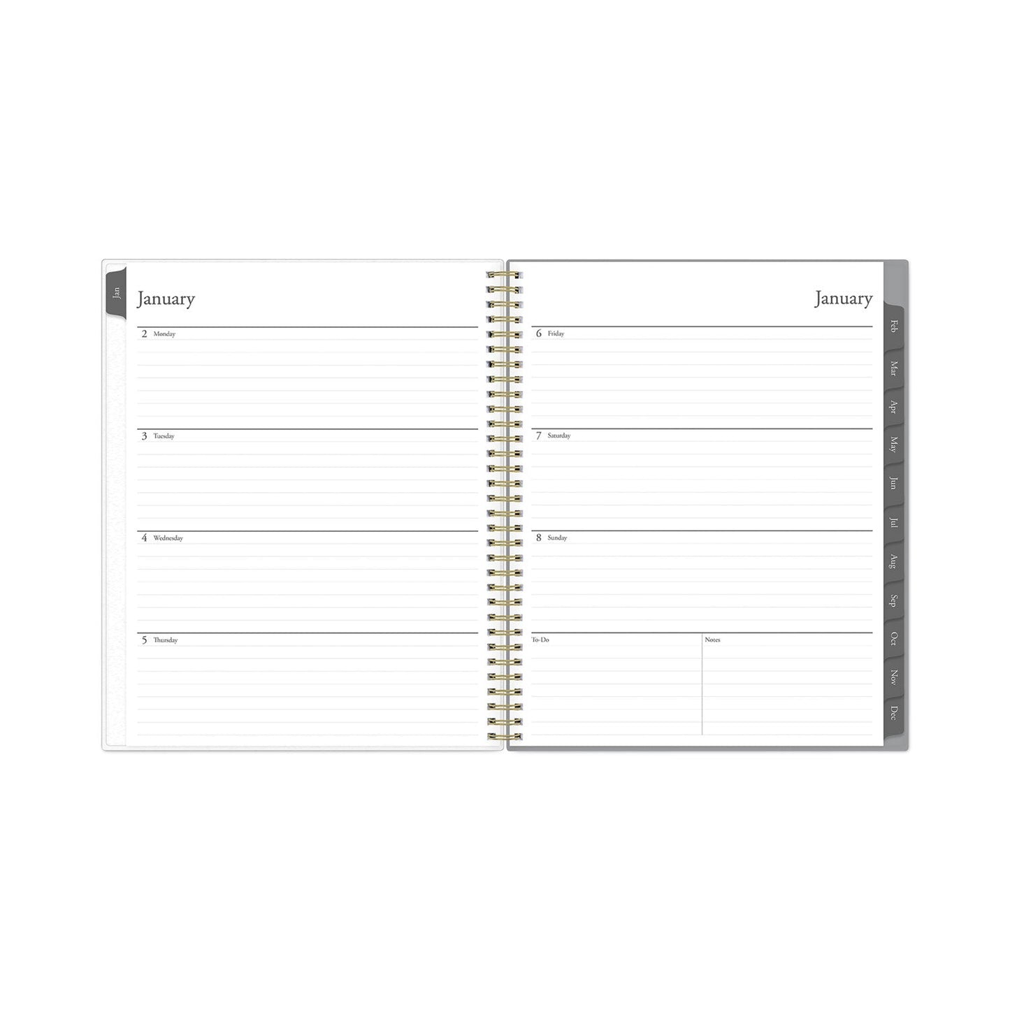 Blue Sky Sophie Frosted Weekly/Monthly Planner, Sophie Floral Artwork, 11 x 8.5, Multicolor Cover, 12-Month (Jan to Dec): 2023
