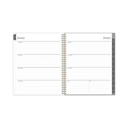 Blue Sky Sophie Frosted Weekly/Monthly Planner, Sophie Floral Artwork, 11 x 8.5, Multicolor Cover, 12-Month (Jan to Dec): 2023
