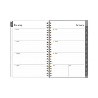 Blue Sky Sophie Frosted Weekly/Monthly Planner, Sophie Floral Artwork, 8 x 5, Multicolor Cover, 12-Month (Jan to Dec): 2023