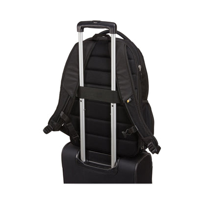 Case Logic Checkpoint Friendly Backpack, Fits Devices Up to 15.6", Polyester, 2.76 x 13.39 x 19.69, Black