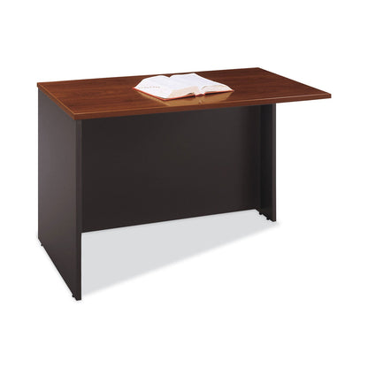 Bush Series C Collection 48W Return Bridge, 47.75w x 23.38d x 29.78h, Hansen Cherry