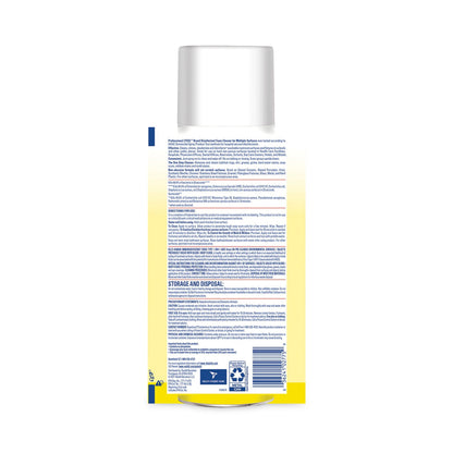 Professional LYSOL Disinfectant Foam Cleaner, 24 oz Aerosol Spray, 12/Carton