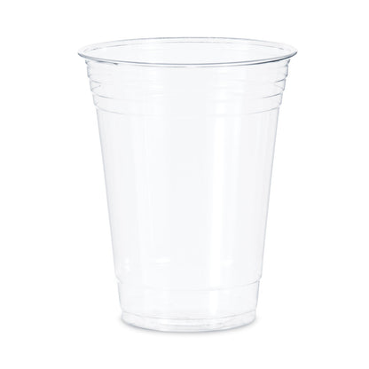 Dart Ultra Clear PET Cups, 16 oz, Squat, 50/Pack