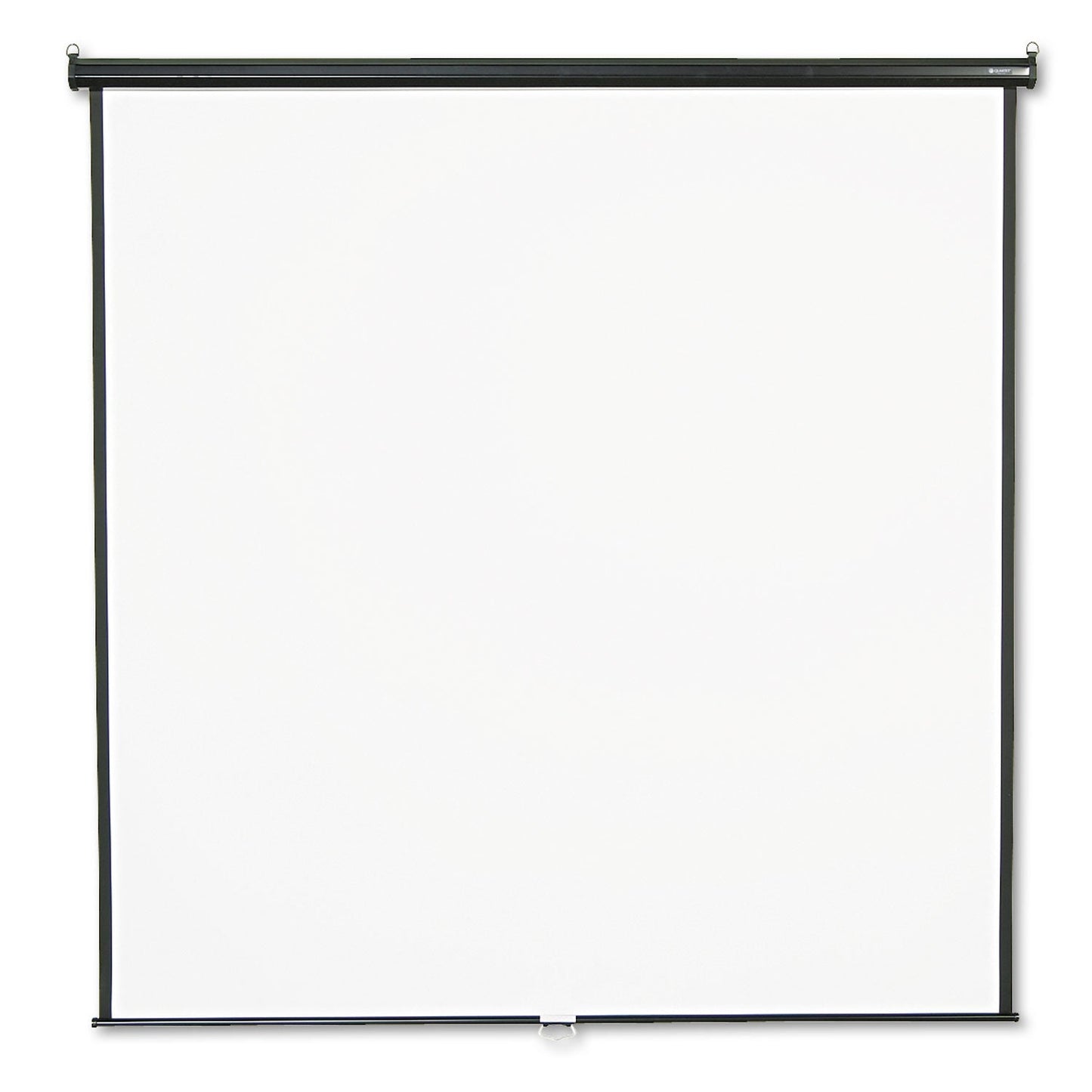 Quartet Wall or Ceiling Projection Screen, 84 x 84, White Matte Finish
