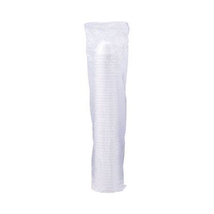 Dart Foam Container, Squat, 6 oz, White, 50/Pack, 20 Packs/Carton