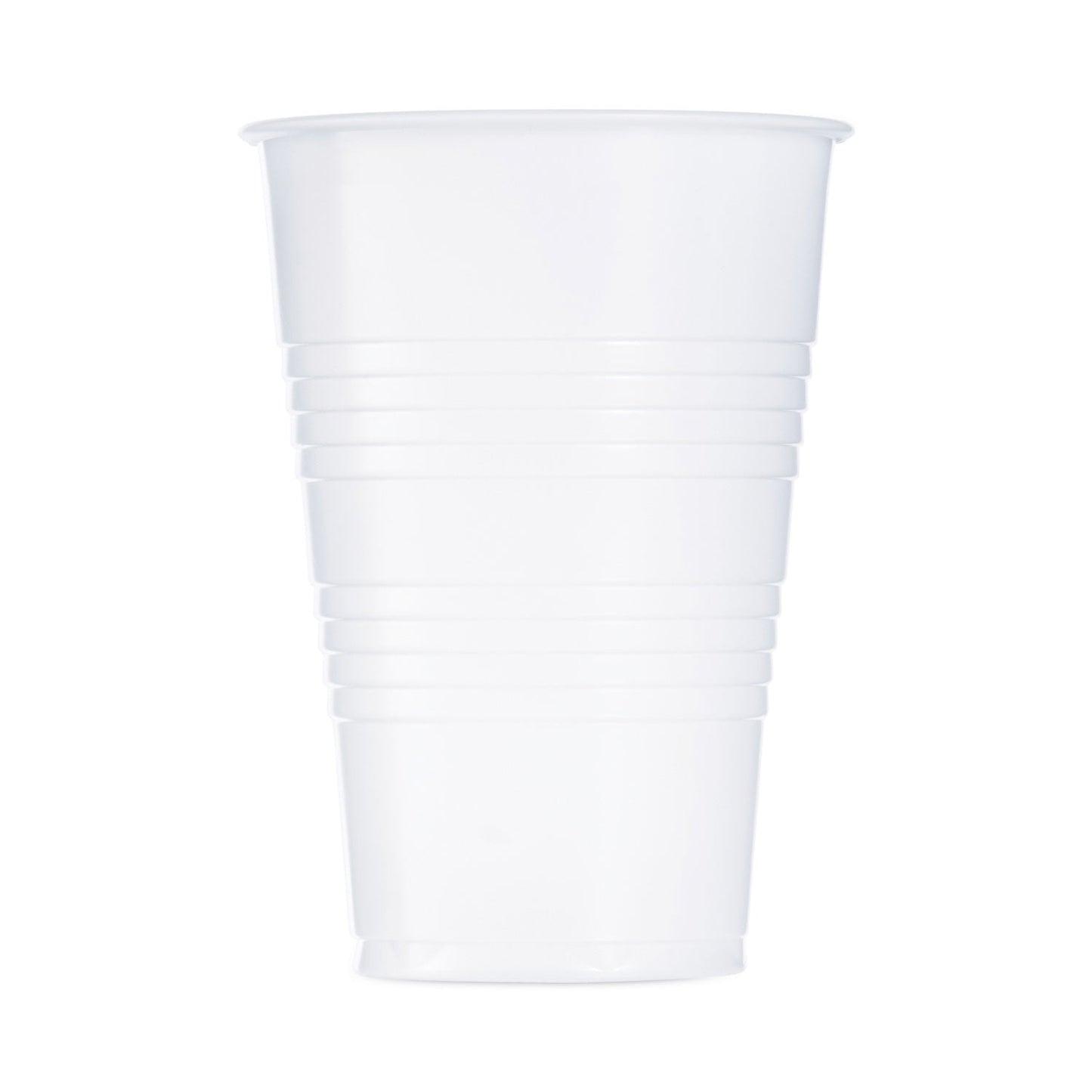 Dart High-Impact Polystyrene Cold Cups, Perfect Pak, 16 oz, Translucent, 500/Carton