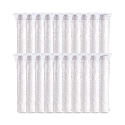 Dart Foam Container, 8 oz, White, 1,000/Carton