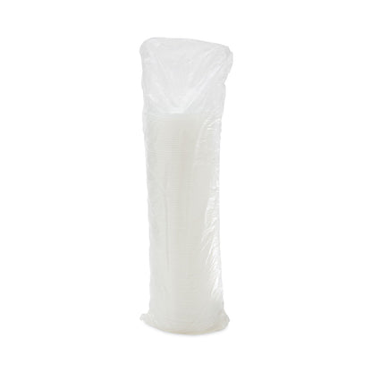 Dart Lift n' Lock Plastic Hot Cup Lids, Fits 12 oz to 24 oz Cups, Translucent, 1,000/Carton