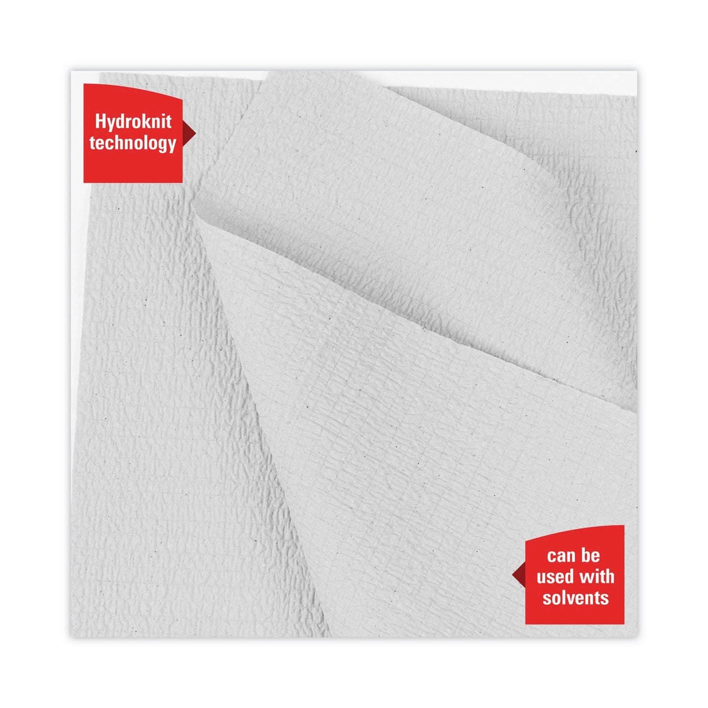 WypAll General Clean X60 Cloths, Small Roll, 13.5 x 19.6, White, 130/Roll, 6 Rolls/Carton