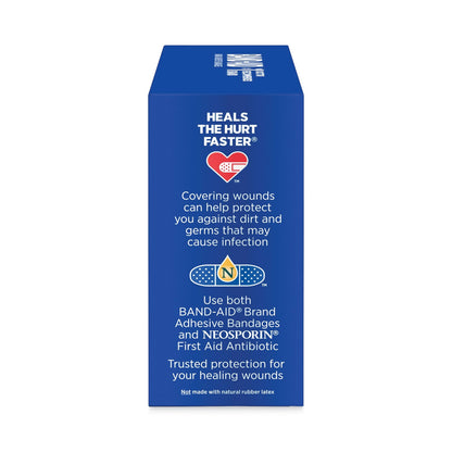 BAND-AID Plastic Adhesive Bandages, 0.75 x 3, 60/Box