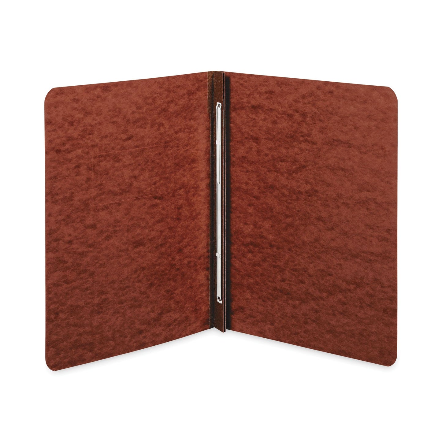 ACCO Pressboard Report Cover with Tyvek Reinforced Hinge, Two-Piece Prong Fastener, 3" Capacity, 8.5 x 11, Red/Red