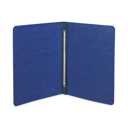 ACCO Pressboard Report Cover with Tyvek Reinforced Hinge, Two-Piece Prong Fastener, 3" Capacity, 8.5 x 11, Dark Blue/Dark Blue