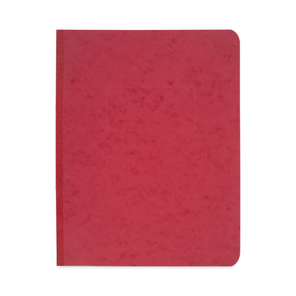 ACCO Pressboard Report Cover with Tyvek Reinforced Hinge, Two-Piece Prong Fastener, 3" Capacity, 8.5 x 11, Red/Red