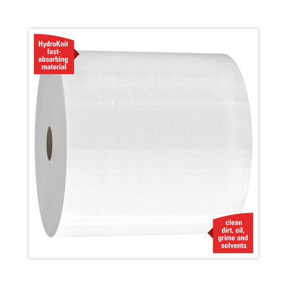 WypAll X70 Cloths, Jumbo Roll, Perf., 12.4 x 12.2, White, 870 Towels/Roll