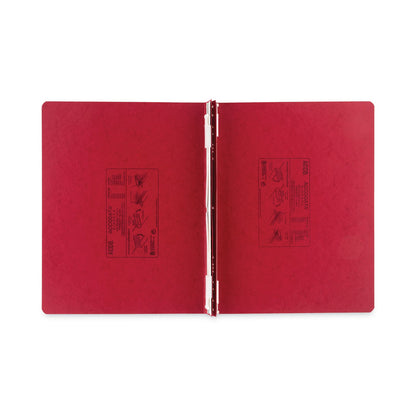 ACCO PRESSTEX Covers with Storage Hooks, 2 Posts, 6" Capacity, 14.88 x 11, Executive Red