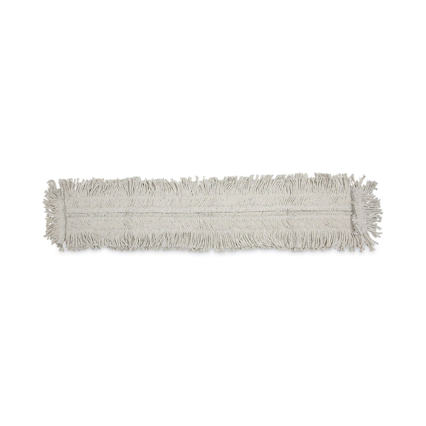 Boardwalk Mop Head, Dust, Disposable, Cotton/Synthetic Fibers, 48 x 5, White
