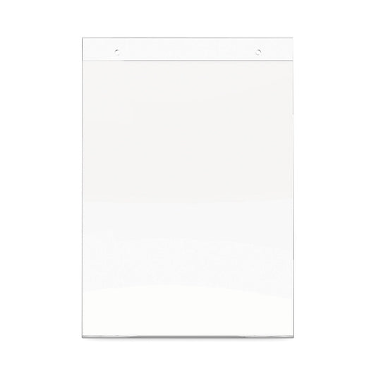 deflecto Classic Image Wall-Mount Sign Holder, Portrait, 8.5 x 11, Clear