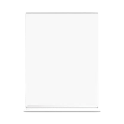 deflecto Classic Image Double-Sided Sign Holder, 8.5 x 11 Insert, Clear