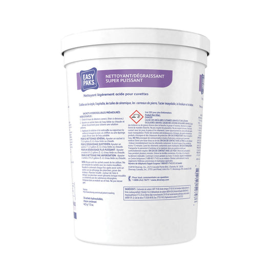 Easy Paks Heavy-Duty Cleaner/Degreaser, 1.5 oz Packet, 36/Tub, 2 Tubs/Carton